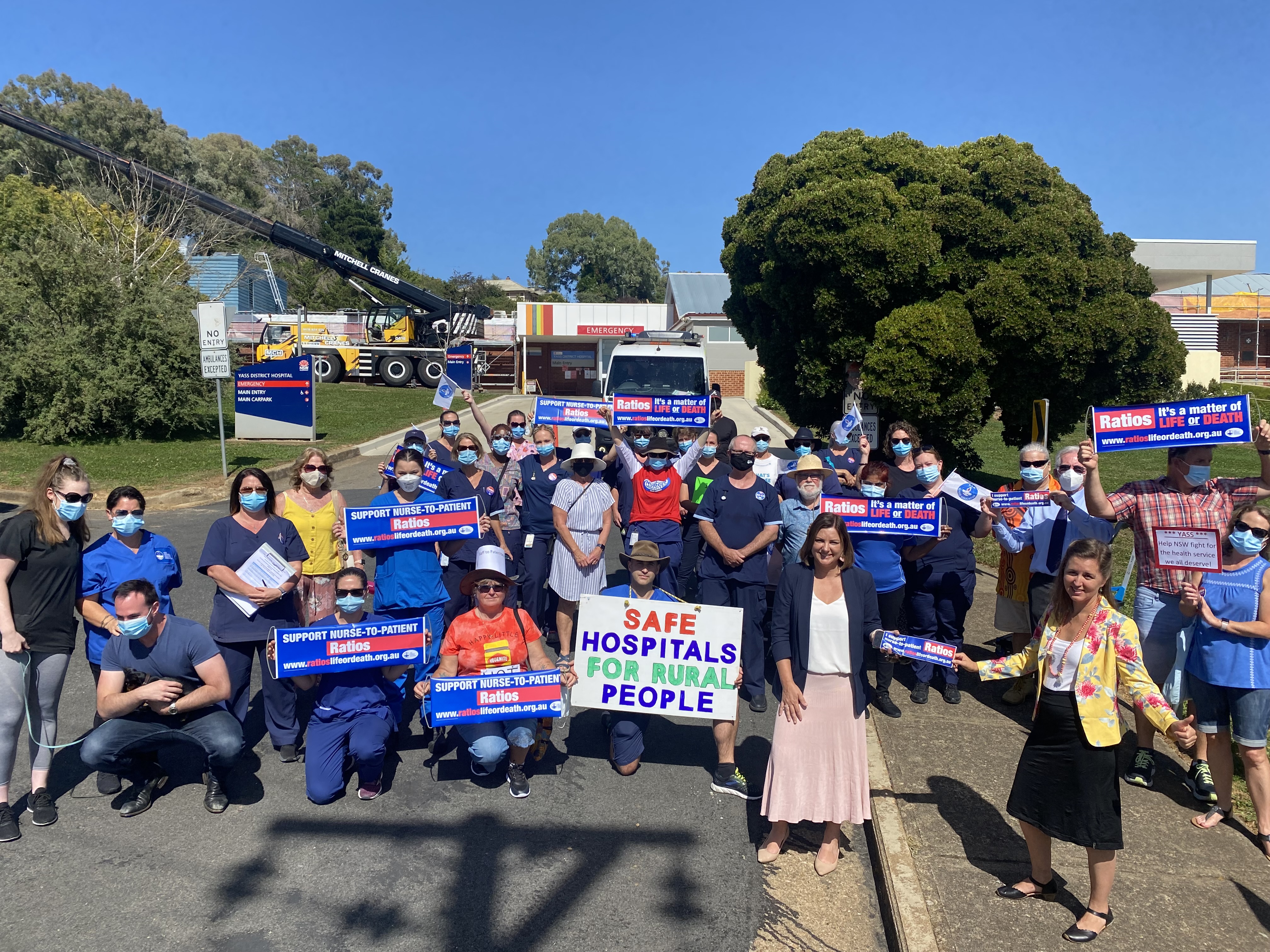 Nurses and midwives strike Main Image