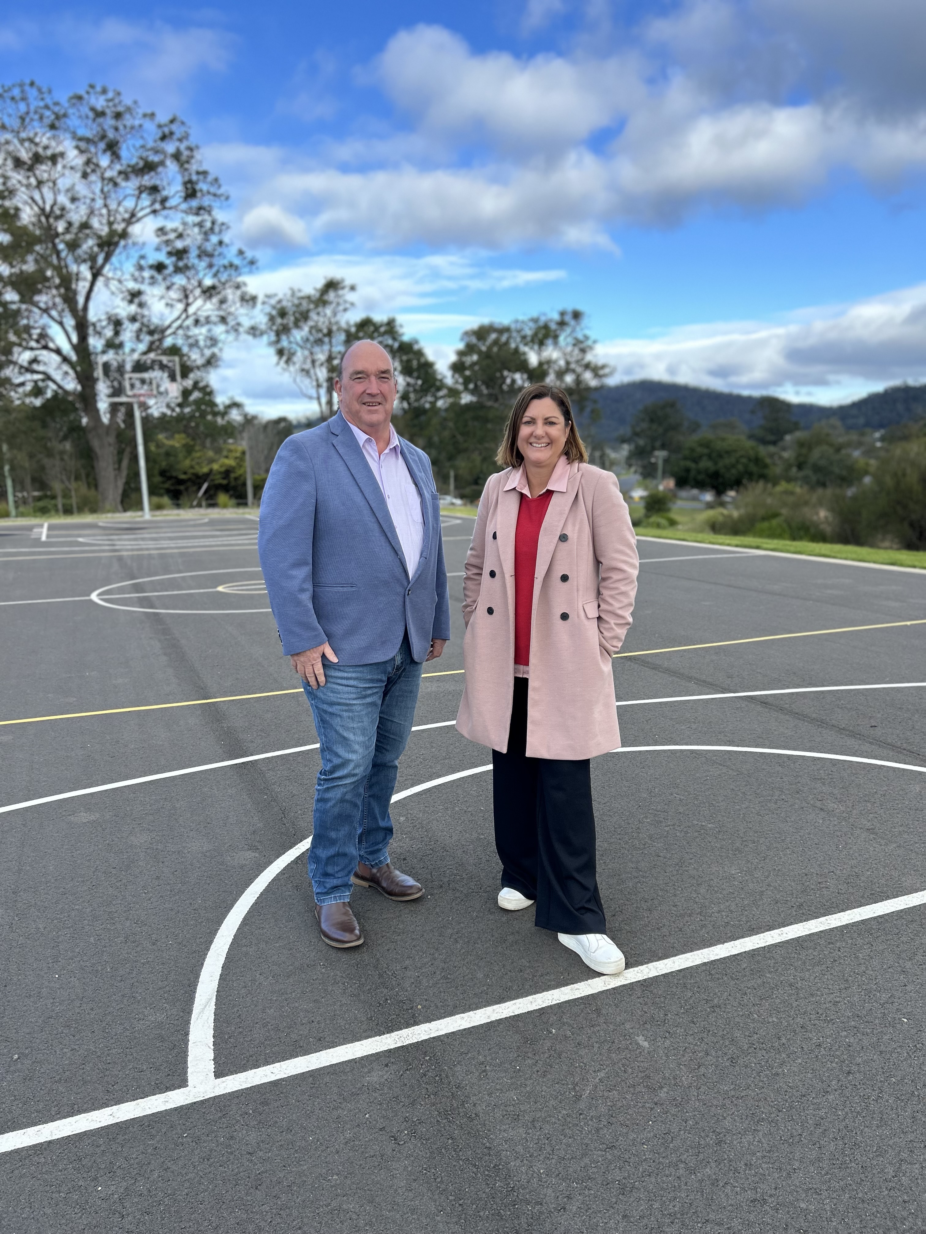  COBARGO BASKETBALL/NETBALL COURT CARPARK A SLAM DUNK Main Image