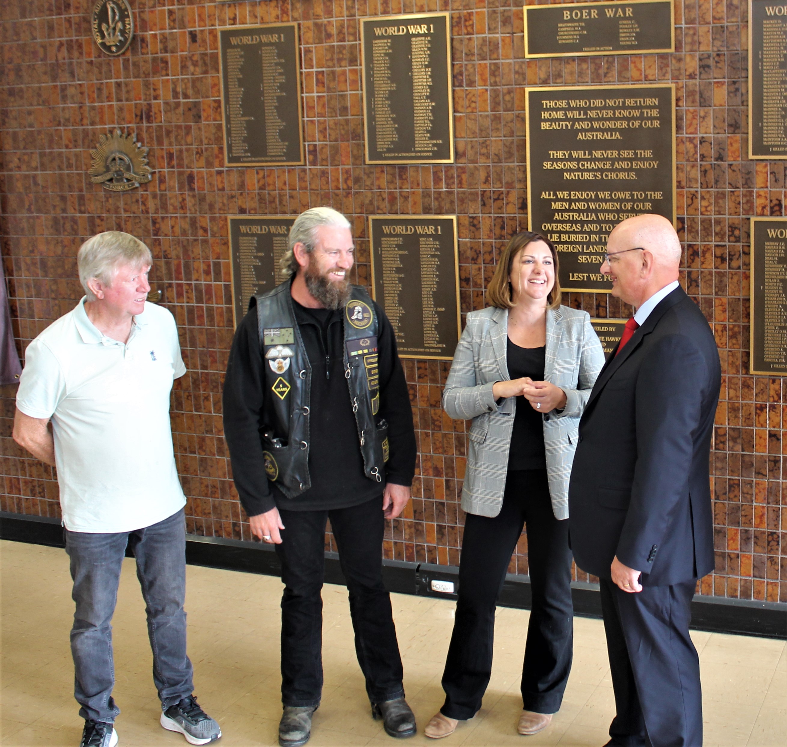 Doorstop interview - $5million veterans hub in Queanbeyan  Main Image
